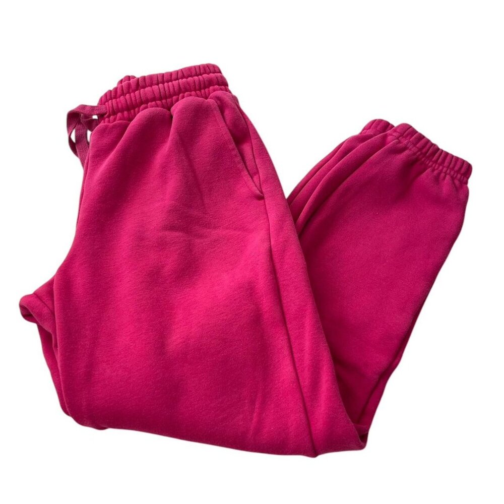 Fabletics Hot Pink Sweatpants With Drawstring Wai… - image 4